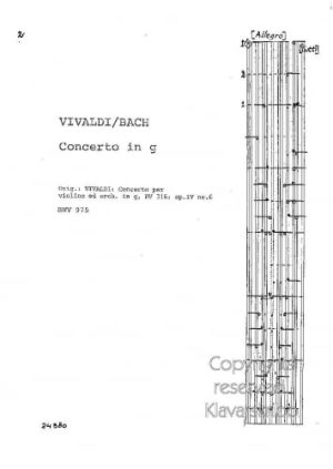 BACH / VIVALDI