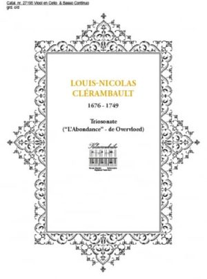 CLÉRAMBAULT, LOUIS-NICOLAS