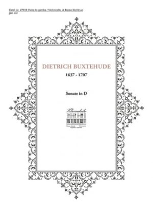 BUXTEHUDE, DIETRICH