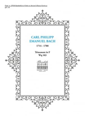 BACH, CARL PHILIPP EMANUEL