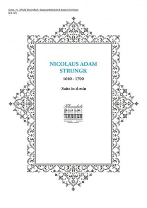 STRUNGK, NICOLAUS ADAM