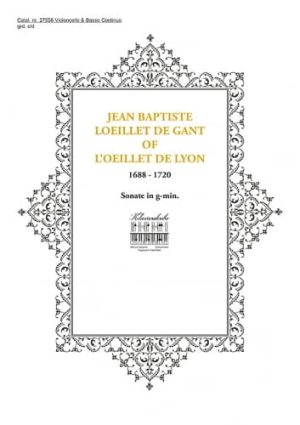 LOEILLET DE GANT, JEAN BAPTISTE