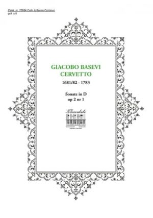 CERVETTO, GIACOBO BASEVI