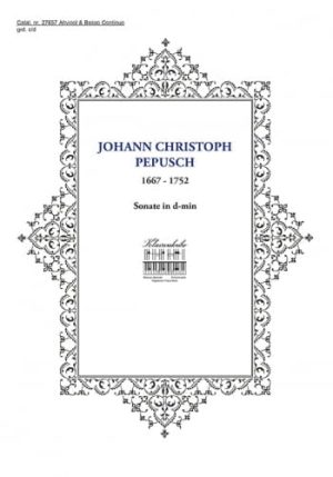 PEPUSCH, JOHANN CHRISTOPH