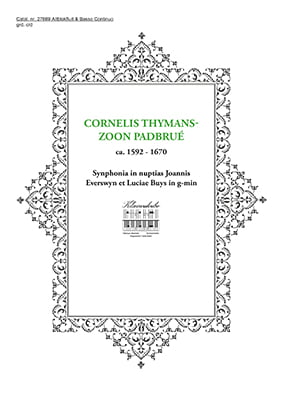 PADBRUÉ, CORNELIS THYMANS-ZOON
