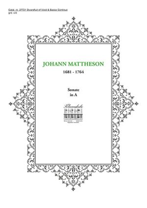 MATTHESON, JOHANN