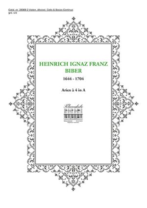BIBER, HEINRICH IGNAZ FRANZ