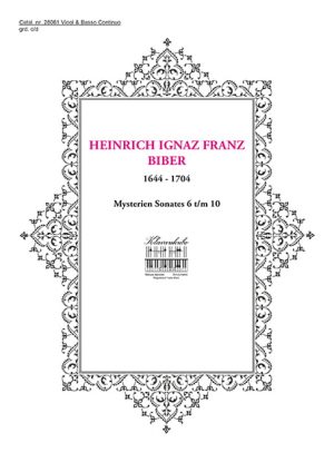 BIBER, HEINRICH IGNAZ FRANZ
