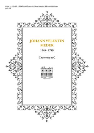 MEDER, JOHANN VELENTIN