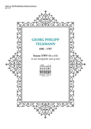 TELEMANN, GEORG PHILIPP