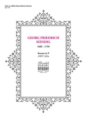 HÄNDEL, GEORG FRIEDRICH