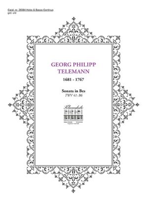 TELEMANN, GEORG PHILIPP