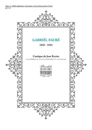 FAURE, GABRIËL