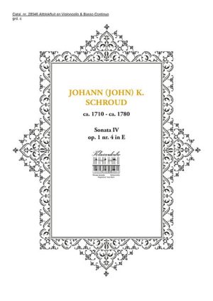 SCHROUD, JOHANN (JOHN) K