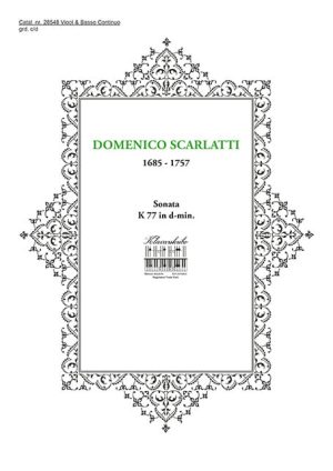 SCARLATTI, DOMENICO