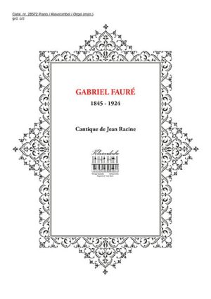 FAURÉ, GABRIEL