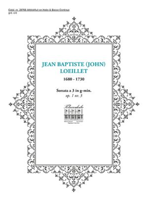 LOEILLET, JEAN BAPTISTE (JOHN)