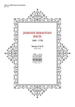 BACH, JOHANN SEBASTIAN