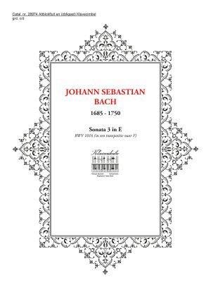 BACH, JOHANN SEBASTIAN