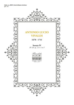 VIVALDI, ANTONIO LUCIO