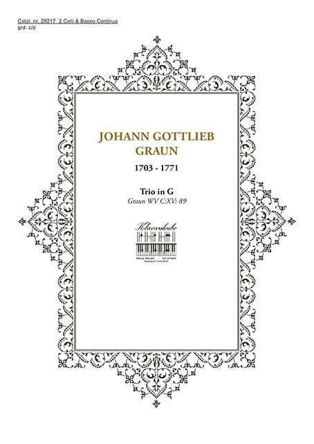 GRAUN, JOHANN GOTTLIEB