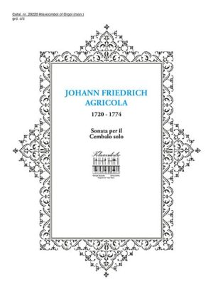 AGRICOLA, JOHANN FRIEDRICH