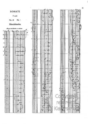 MENDELSSOHN, F.